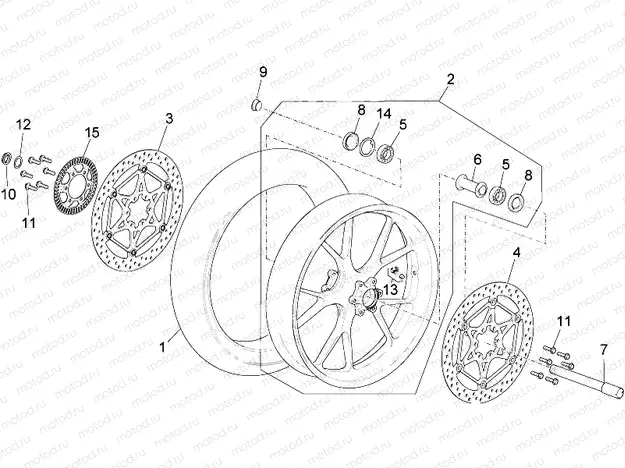 Front wheel