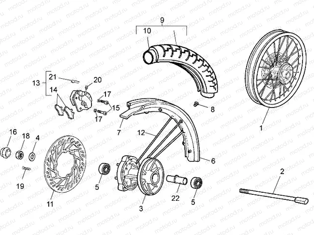 Front wheel