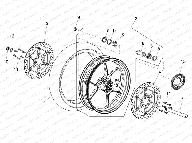 Front wheel