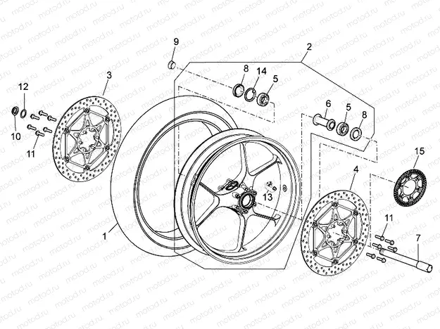 Front wheel