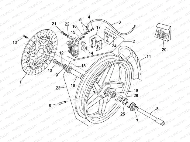 Front wheel