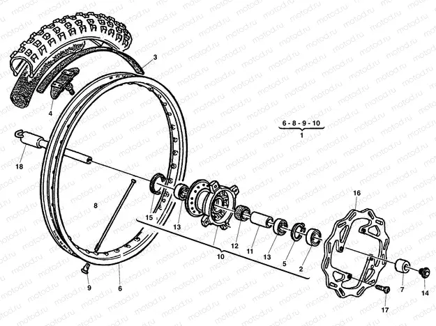 FRONT WHEEL