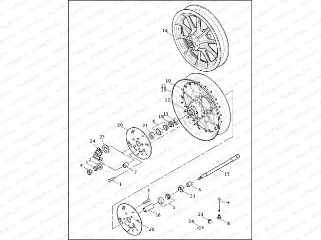 FRONT WHEEL