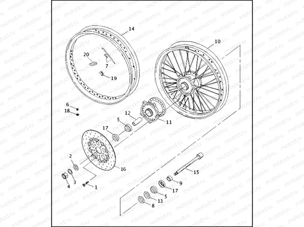 FRONT WHEEL