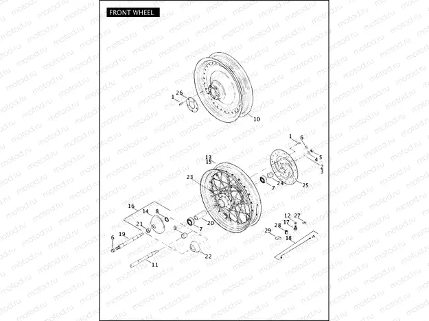 FRONT WHEEL