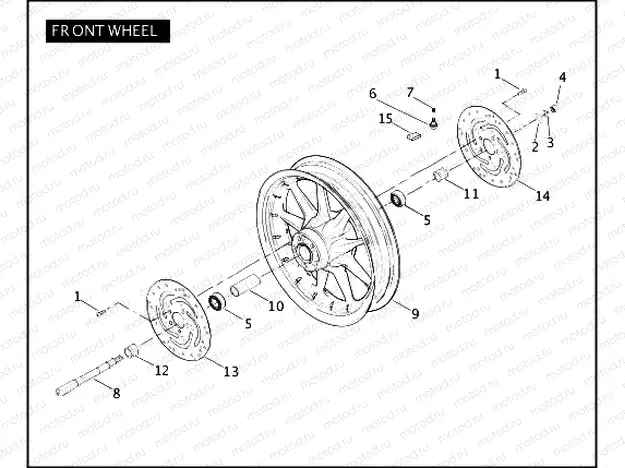 FRONT WHEEL