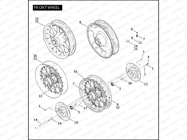 FRONT WHEEL
