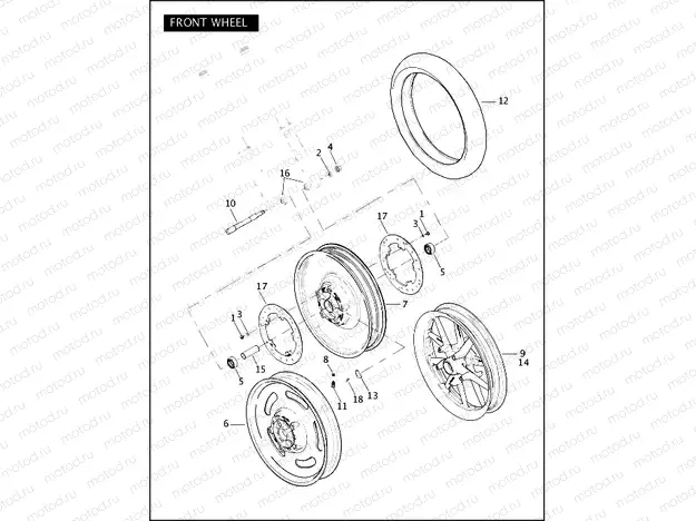 FRONT WHEEL