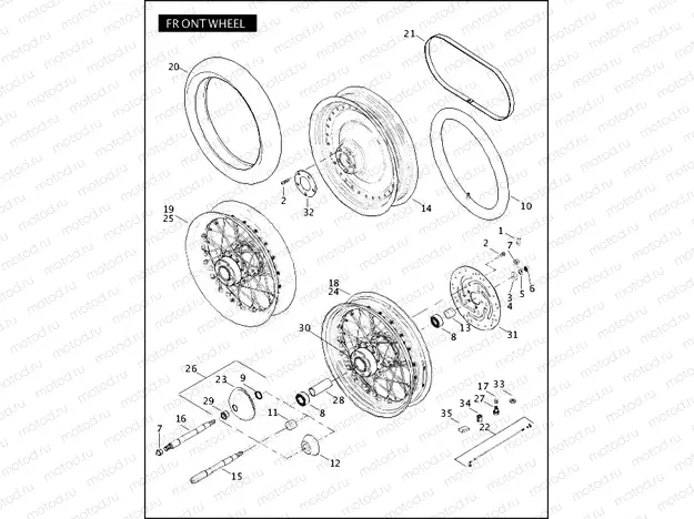 FRONT WHEEL
