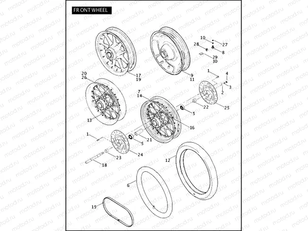 FRONT WHEEL