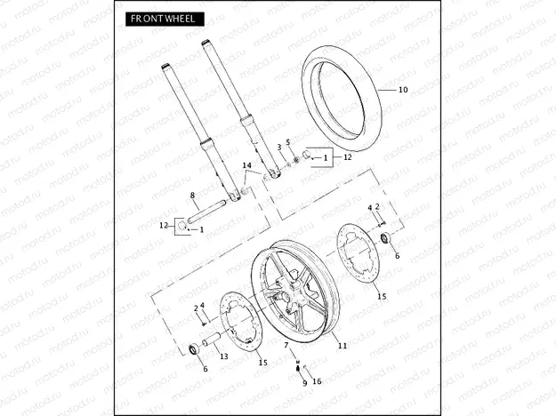 FRONT WHEEL