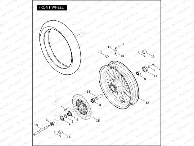FRONT WHEEL