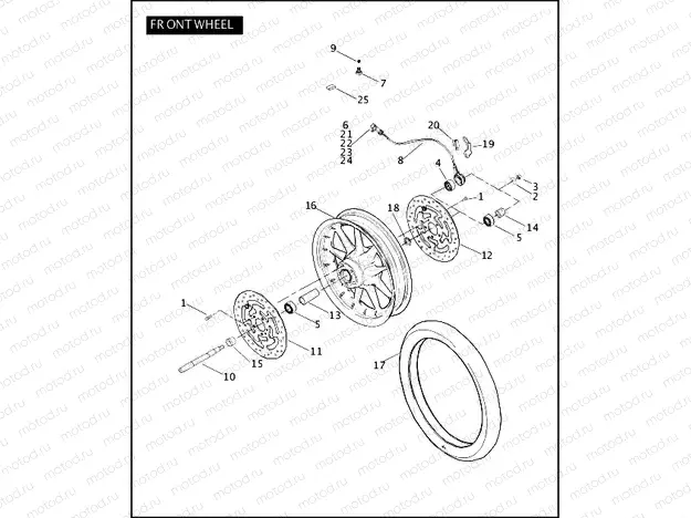 FRONT WHEEL