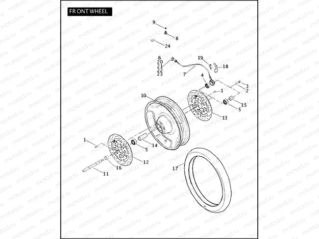 FRONT WHEEL