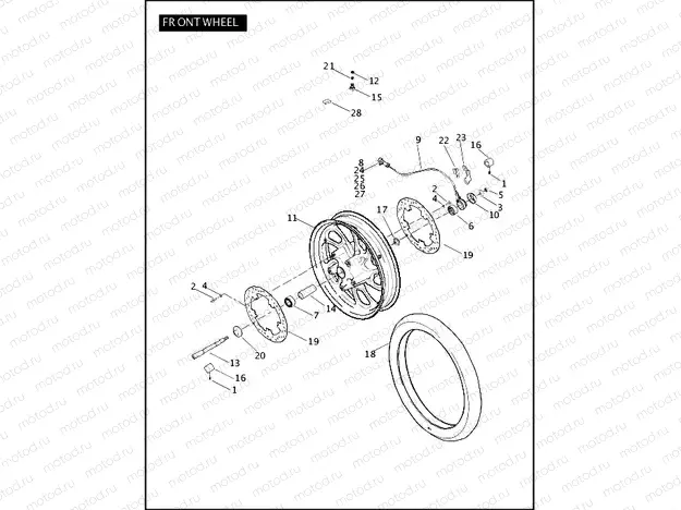 FRONT WHEEL