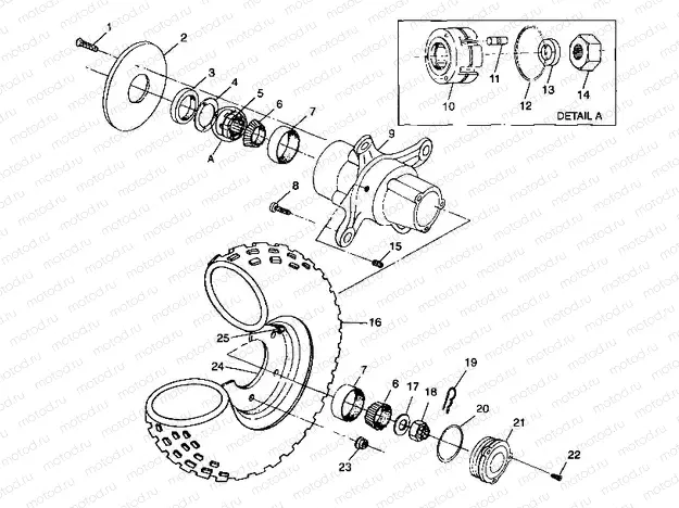 FRONT WHEEL - A99CC28CA (4949484948b007) | FRONT WHEEL - A99CC28CA (4949484948b007)
