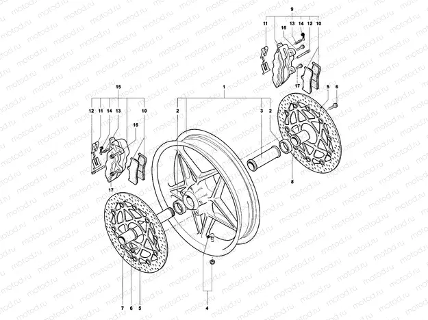 Front Wheel Assembly
