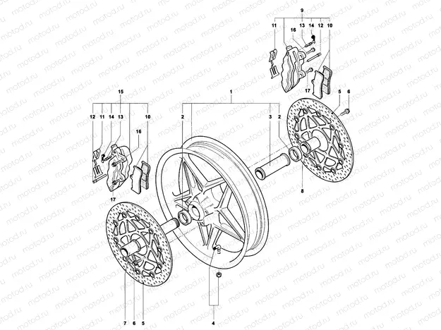 Front Wheel Assembly