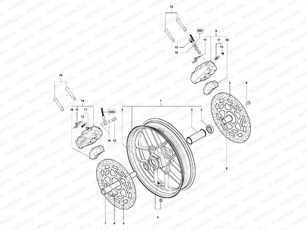 Front Wheel Assembly