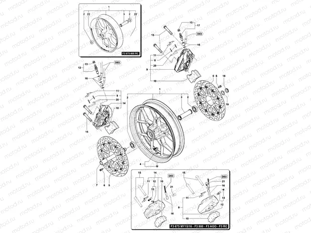 Front Wheel Assembly