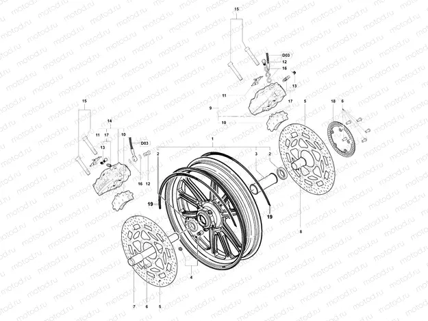 Front Wheel Assembly