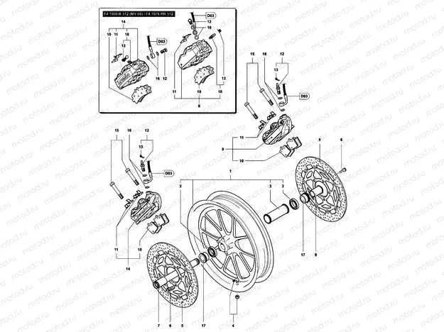 Front Wheel Assembly