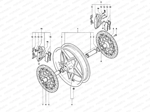 Front Wheel Assembly