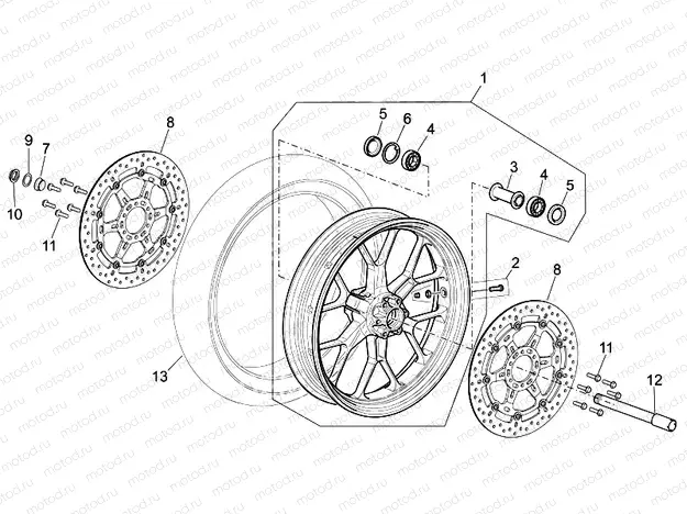 Front wheel Factory - Dream II