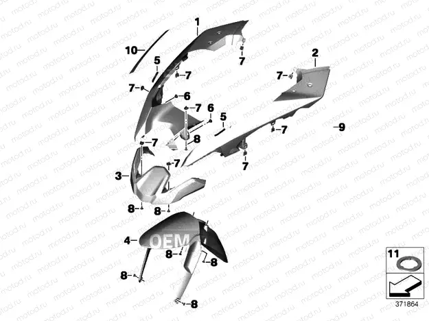 FRONT WHEEL FENDER