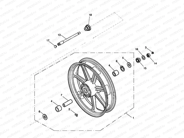 Front Wheel - Newchurch Only