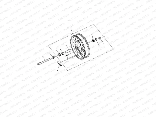 Front Wheel - Rocket X