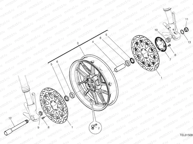 FRONT WHEEL [XCO:AG]