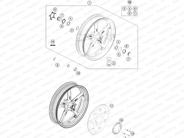 FRONT WHEEL|Frame|09