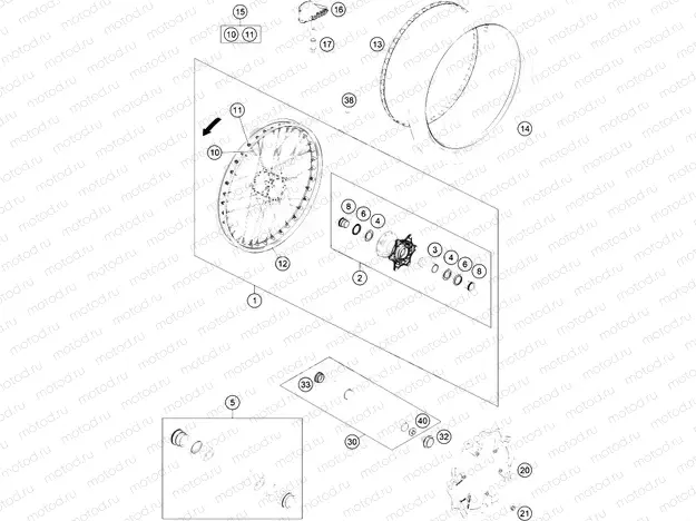 FRONT WHEEL|Frame|09