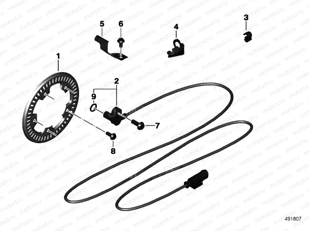 FRONT WHEELSPEED SENSOR