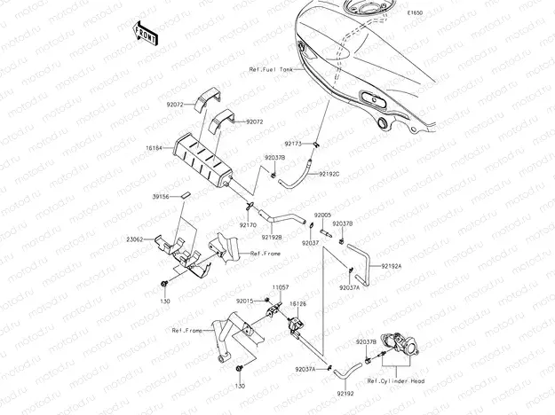 Fuel evaporative system