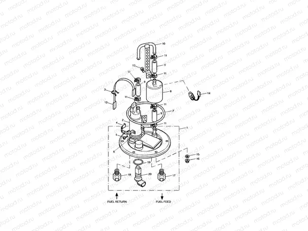 Fuel Pump and Filter > Vin 211242