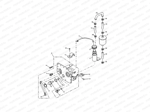 Fuel Pump and Filters > 207554
