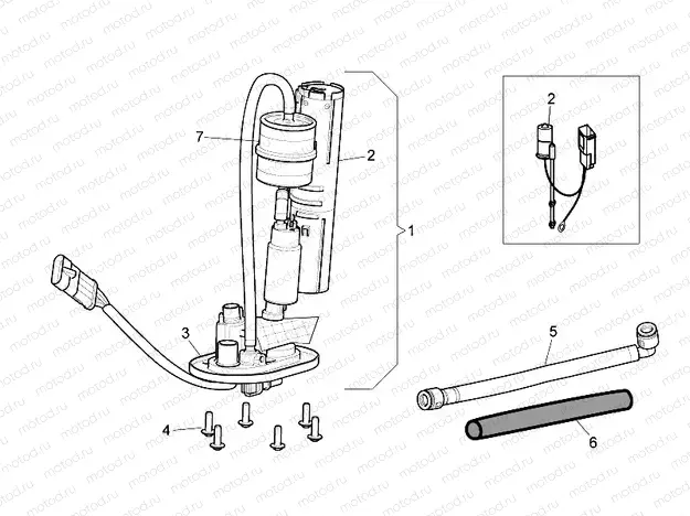 Fuel pump cpl.
