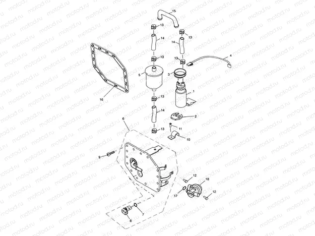 Fuel Pump & Filter 207555