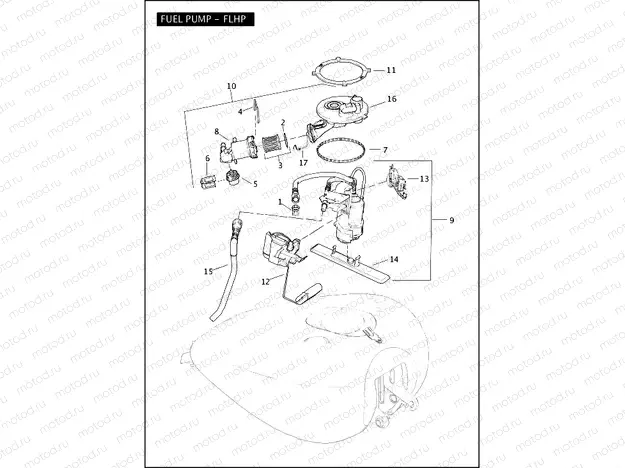 FUEL PUMP - FLHP