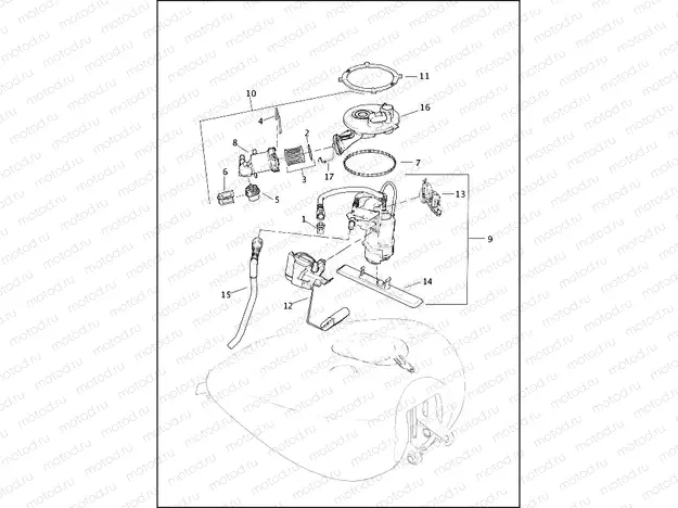 FUEL PUMP - FLHP