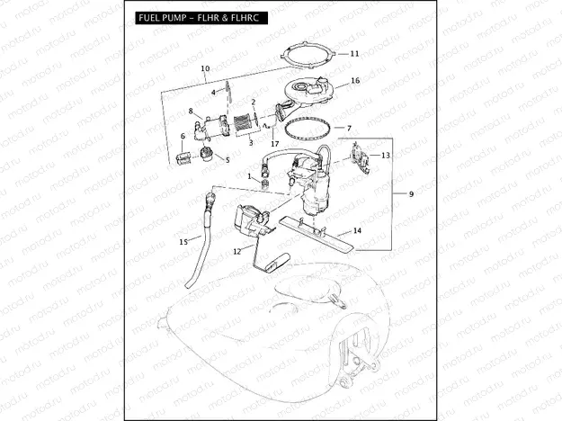 FUEL PUMP - FLHR & FLHRC