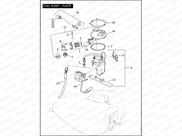FUEL PUMP - FLHTP