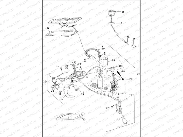 FUEL PUMP - FUEL INJECTED