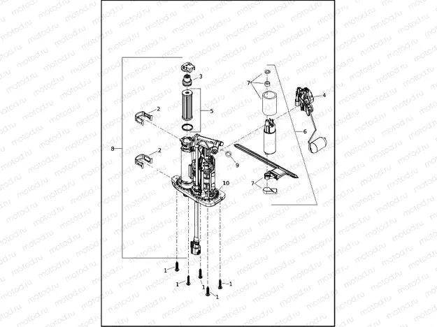 FUEL PUMP - FXBB, FXBR, FXBRS, FXFB, FXFBS