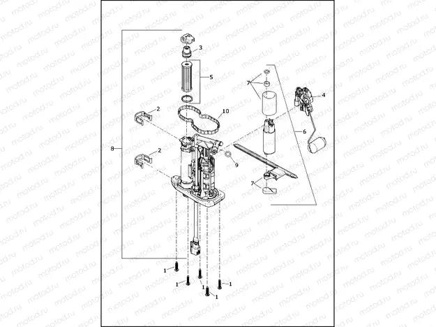 FUEL PUMP - FXBB, FXBR, FXBRS, FXFB, FXFBS