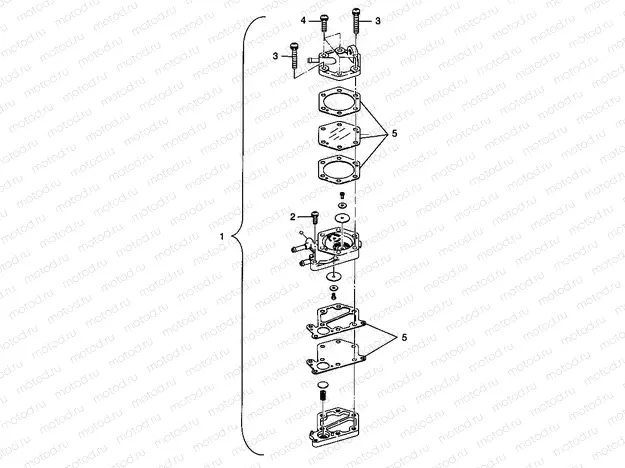 FUEL PUMP SPORTSMAN 500 W98CH50A and W98CH50AB (4945714571E003) | FUEL PUMP SPORTSMAN 500 W98CH50A and W98CH50AB (4945714571E003)