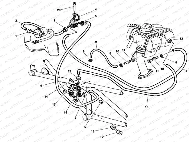 FUEL PUMP » TANK/SEAT
