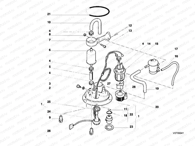 FUEL PUMP » TANK/SEAT